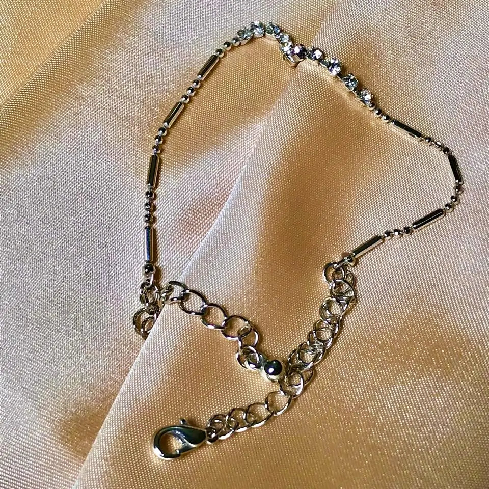 Zircon Beaded-Anklet-062