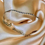 Zircon Beaded-Anklet-062