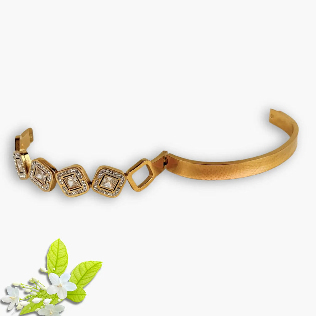 Square Crystal Bracelet-04-20