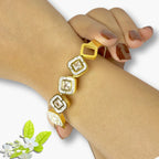 Square Crystal Bracelet-04-20