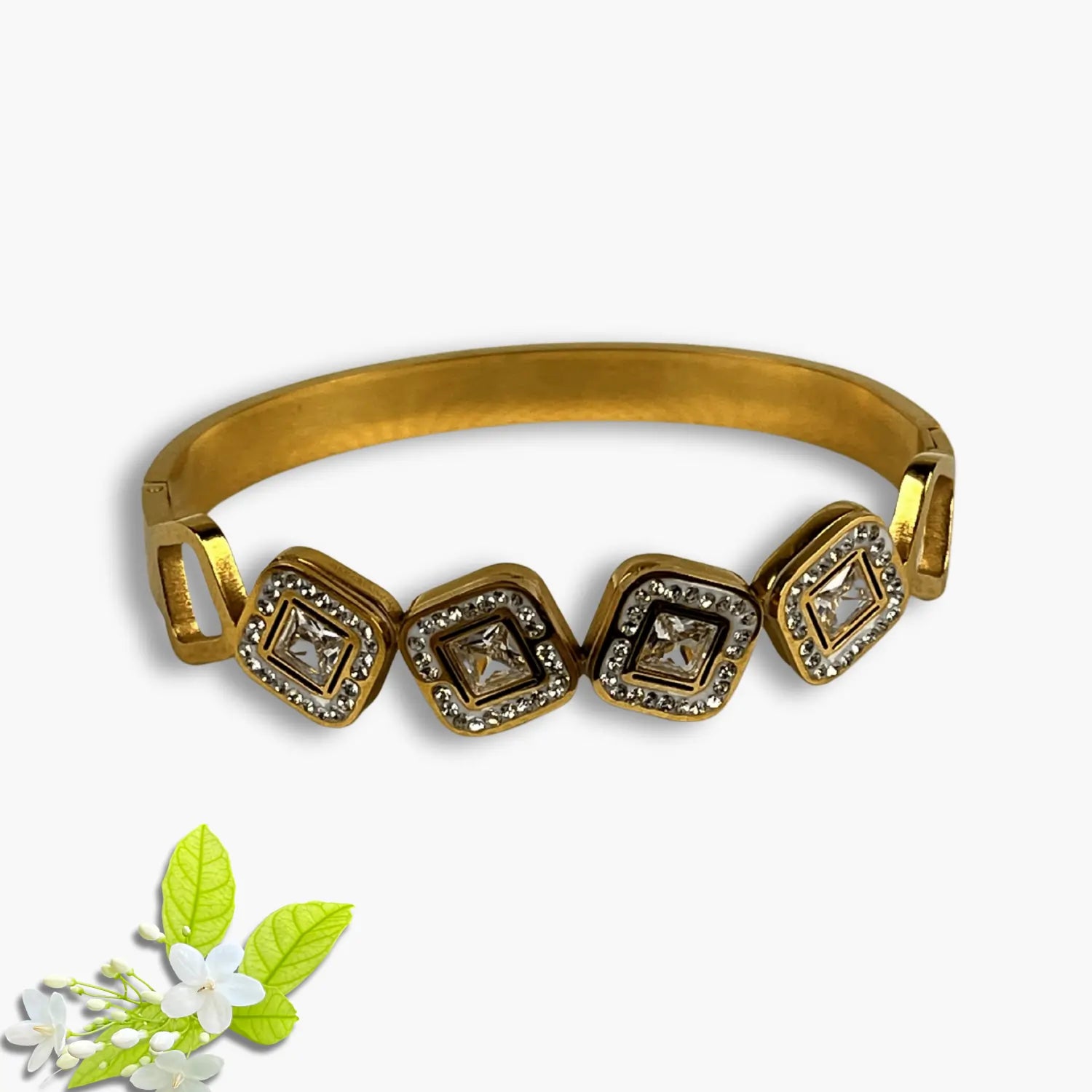 Square Crystal Bracelet-04-20