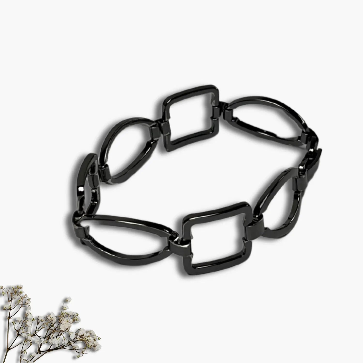 Geometric Link Bracelet-04-4