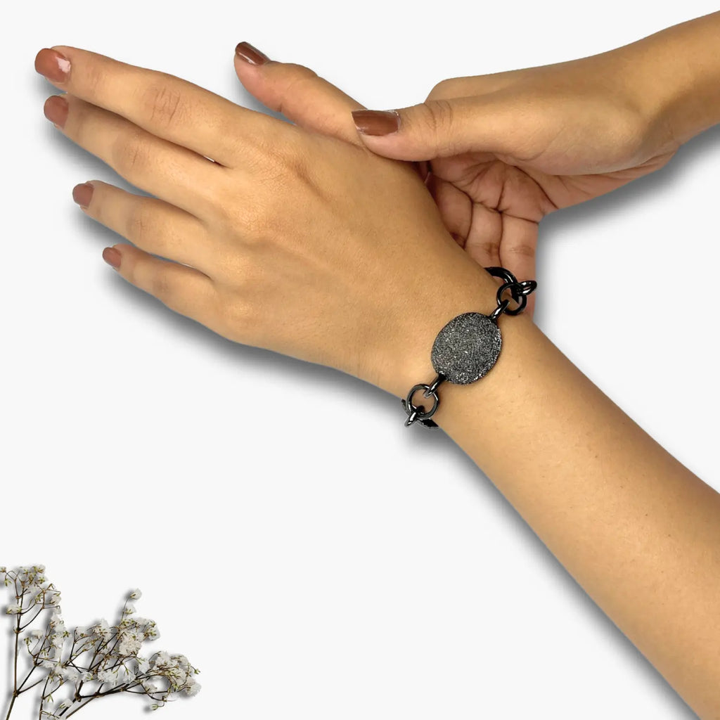 Chunky Rock Link Bracelet-04-5