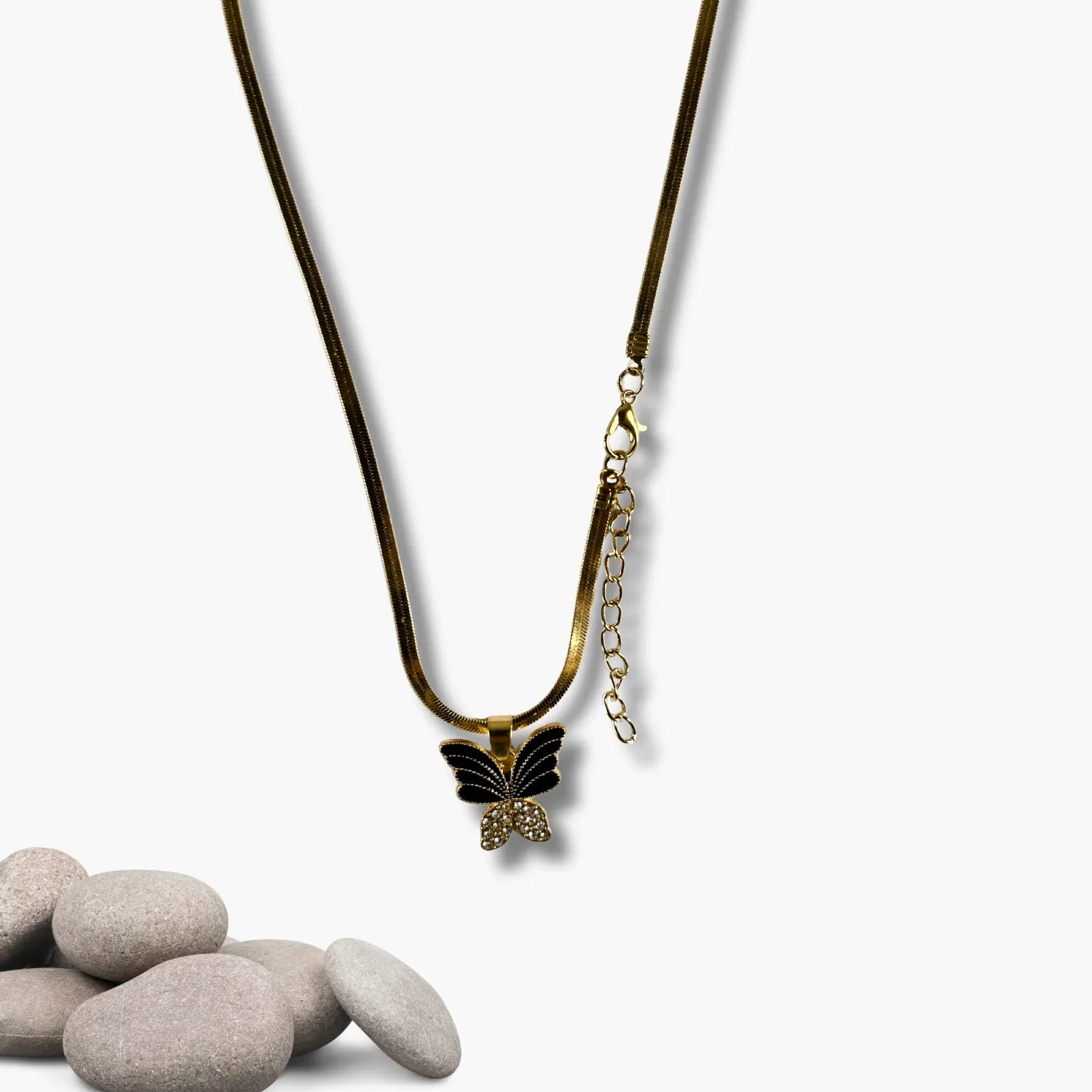 Butterfly Pendant Necklace-04-34