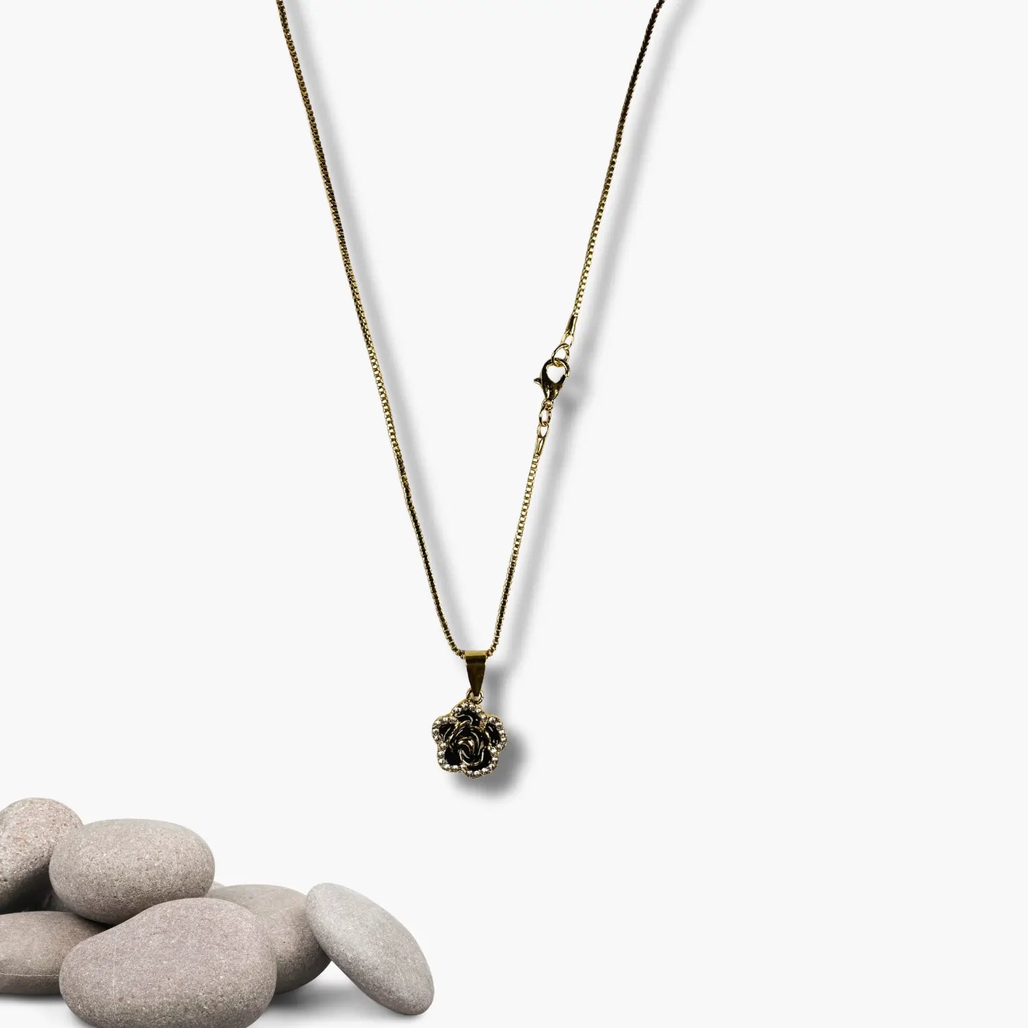 Floral Pendant Necklace-01-38